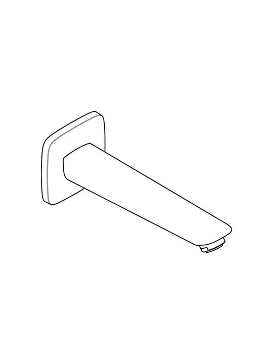 Hansgrohe Logis Built-in Faucet Spout for Shower Silver