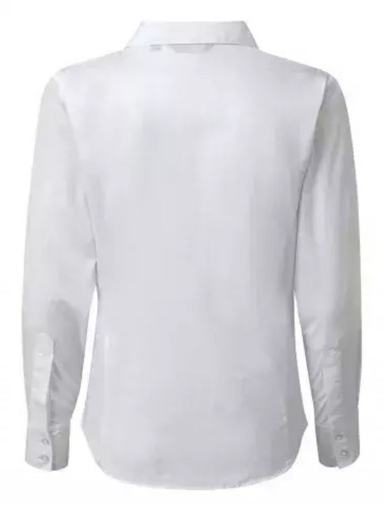 Women's Long Sleeve Shirt White
