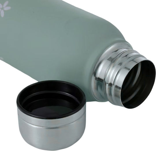 Uncle George BPA Free Bottle Thermos Stainless Steel BPA Free 500ml Green