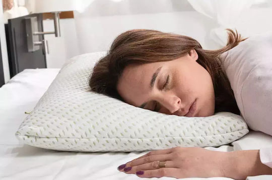 Alpha Foam Cloud Comfort Възглавница За Спане Алое Вера Мемори Пяна Анатомична 42x65x18см