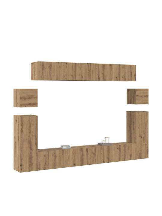 Handmade Living Room TV Unit Oak M30.5xW30xH30cm