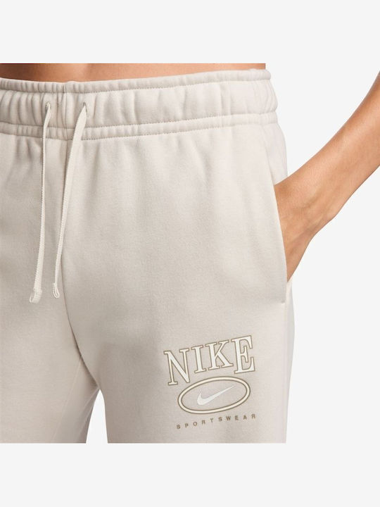 Sportswear Sweatpants Fleece Ecru