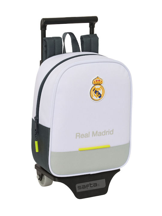 Real Madrid Ghiozdan De Spate Grădinița Alb 22 x 10 x 27 cm