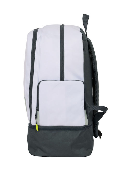Real Madrid School Bag Backpack Elementary, Elementary White 42Liters