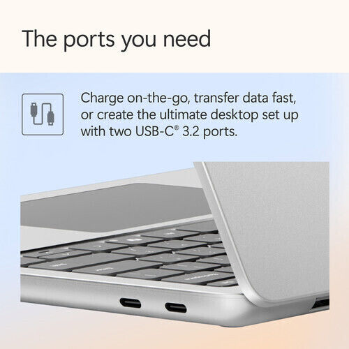 Copilot+PC 13.8" Touchscreen 120Hz (Snapdragon-X Plus/16GB/512GB SSD/W11 Home) Platinum (US Keyboard)