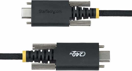 StarTech Regular USB to Type-C Cable 5A Μαύρο 2m S77213976