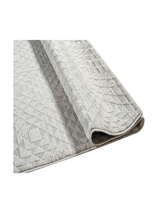 Polcarpet Vera Teppich Rechteckig Synthetisch,Polyester/Cotton/Leather Ecru