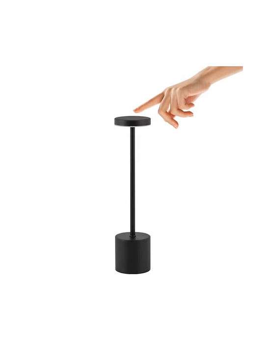 Viosarp Table Lamp LED with Black Shade and Base