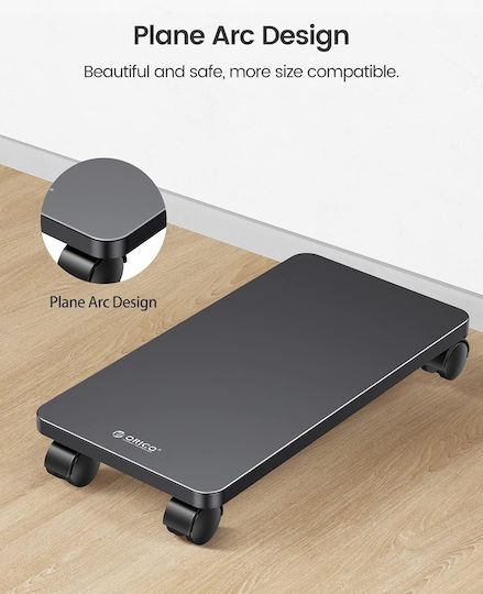 Orico Computer Tower Floor Stand with Casters CPB6-BK-BP