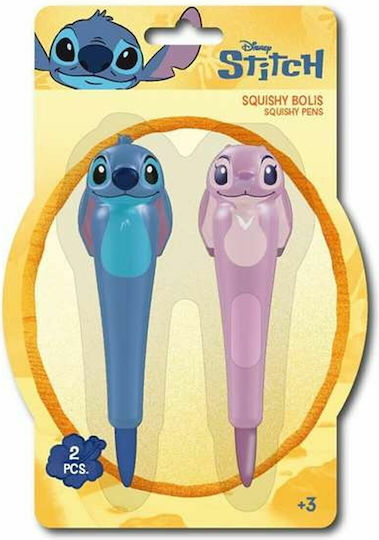 Μολύβι Stitch Squishy Πολύχρωμο X2