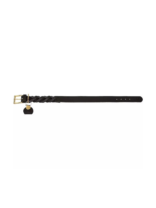 Δερμάτινο Περιλαίμιο Hunter Sansibar Solid Large Brown