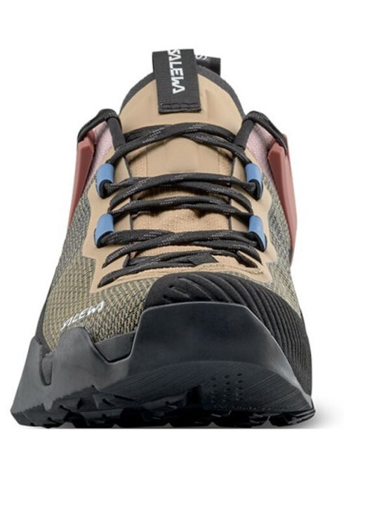 Salewa Wildfire Women's Waterproof Hiking Shoes with Gore-Tex Membrane Red