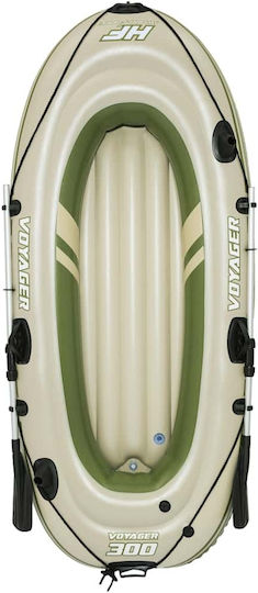 Bestway Inflatable Boat for 2 Adults Green with Paddles 243x102cm