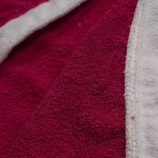 Kinder Strandponcho Serafino Für Mädchen Pool Fuchsie