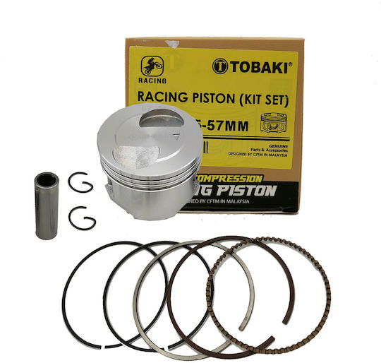 Пистони 57мм Racing Honda Innova 125 Supra X 125 Хемибомбе Tobaki