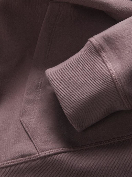 Kids Sweatshirt with Hood and Pockets Purple