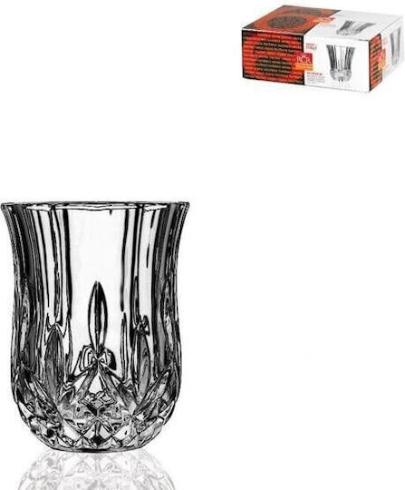 RCR Opera Set Tassen Espresso Glas Transparent 6 Stück