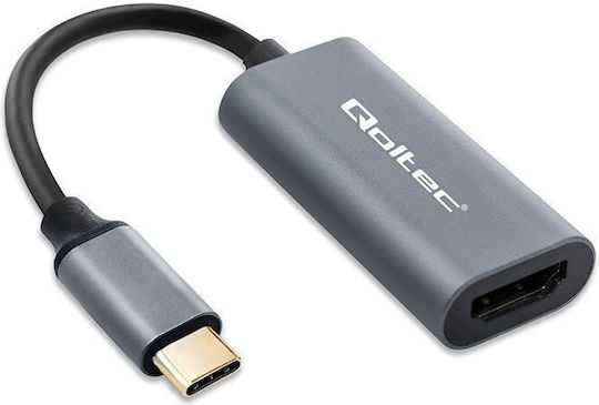 Qoltec 50331 Convertor USB-C Masculin în HDMI Feminin