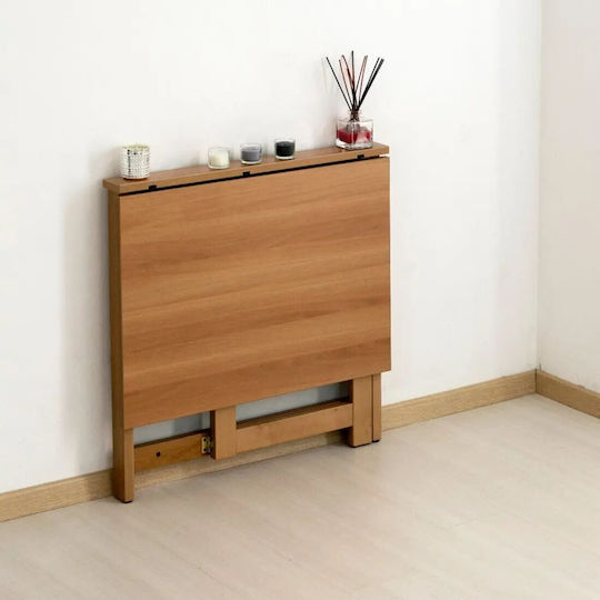 Klappbarer Küchentisch aus Holz Cherry Holz 79x64x78cm