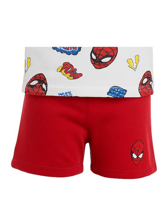 Disney Παιδική Πιτζάμα Καλοκαιρινή Red