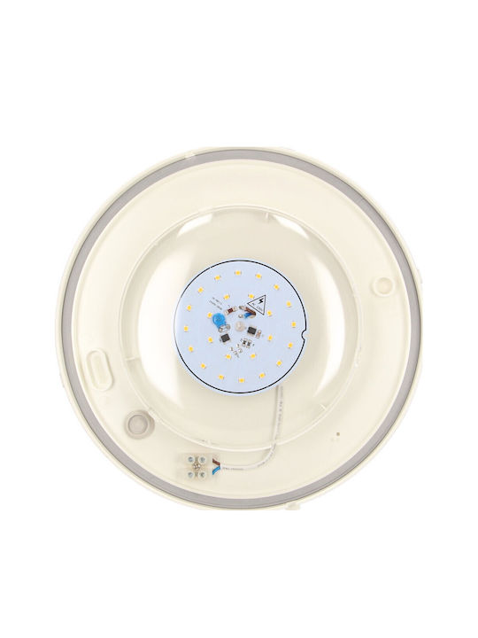 Orno Стенно Външно Осветително Тяло LED IP54 8W с Топло бяло Светлина