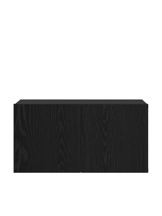 Wohnzimmer TV-Einheit Black Oak L60xB30xH30cm
