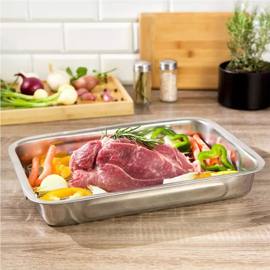 KING Hoff Baking Pan Made of Stainless Steel 27x35.5cm