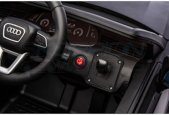 Audi Q7 Cu Un Loc Cu Telecomandă Licențiat 12 Volți Negru Pentru 1+ Ani