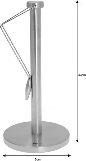 KING Hoff Suport pentru prosoape de hârtie Metalică Gri KH-3922