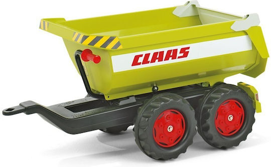 Παιδική Καρότσα Tipper Trailer Claas Κίτρινη για 3+ Ετών