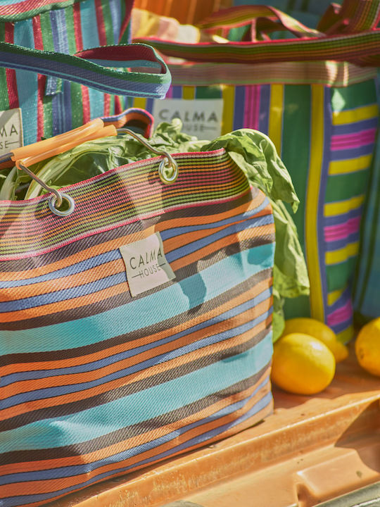 Calma House Strandtasche aus Segeltuch Orange