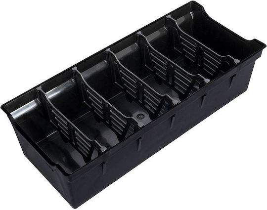 Vilde Tabletop Plastic Stand 30x13x8cm Black