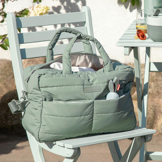 Done by Deer Shoulder/Hand Diaper Bag Green 39x21x21cm.