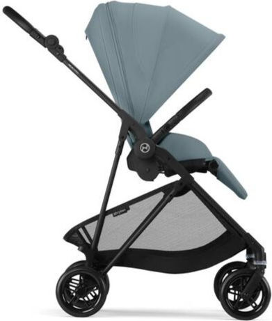 Cybex Melio Καρότσι Μωρού Kατάλληλο για Nεογέννητο Stormy Blue