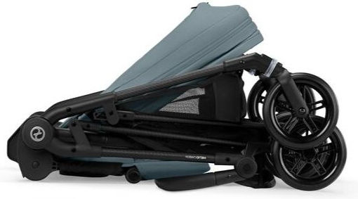 Cybex Melio Καρότσι Μωρού Kατάλληλο για Nεογέννητο Stormy Blue