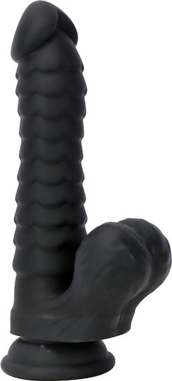 Kinksters Ρεαλιστικό Dildo με Όρχεις Μαύρο