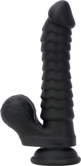 Kinksters Ρεαλιστικό Dildo με Όρχεις Μαύρο