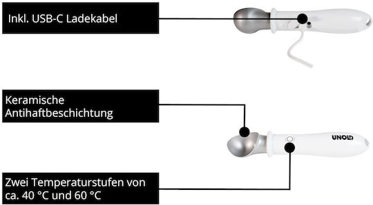 Unold Carlo Der Beheizte Eisportionierer