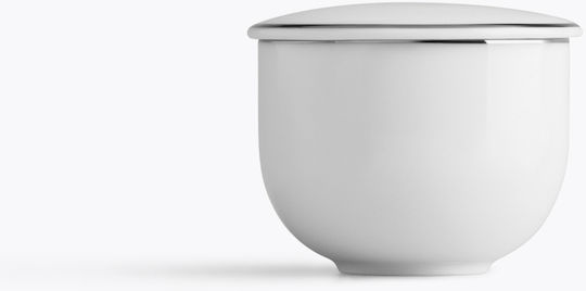 Ionia Porcelain Sugar Bowl Aίσθηση Sugar Bowl Serving White Ionia Porcelain Sugar Bowl Aίσθηση Sugar Bowl Serving White
