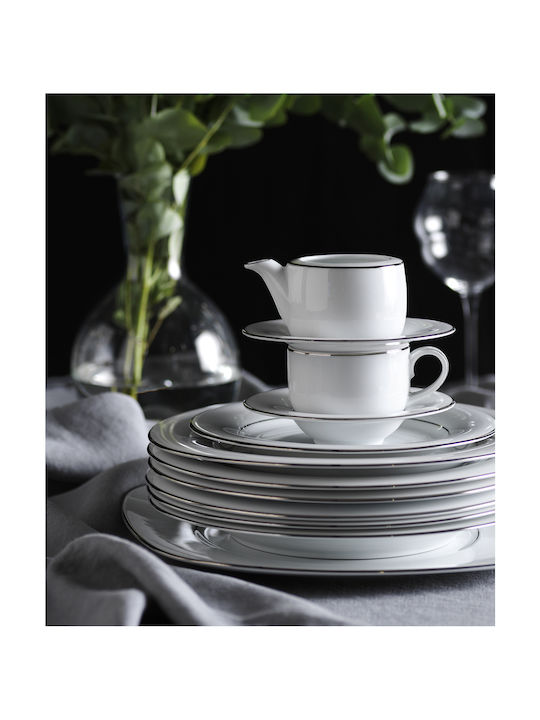Ionia Porcelain Milk Jug Aίσθηση Milk Jug Serving White