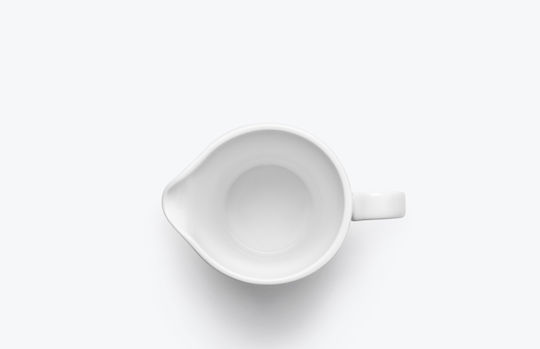 Ionia Apeiron Porcelain Milk Jug Beige
