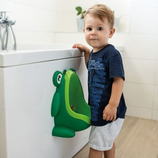 FreeOn Pottie Urinal Happy Frog Green