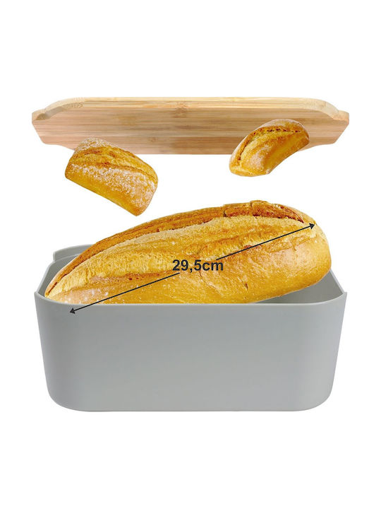 Gray Bread Box Bamboo Board 259302