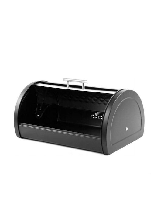 Klausberg Кутия за хляб Inox Сива 38x28см