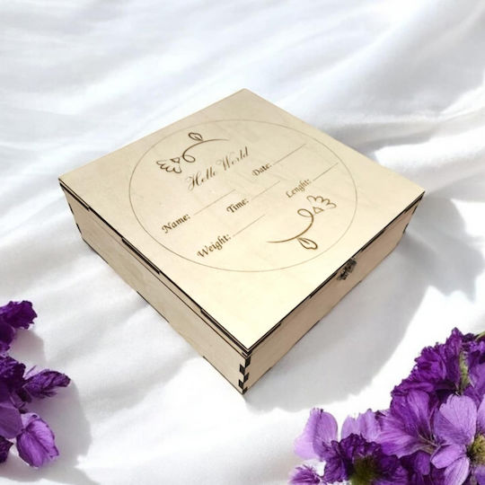 Strawberry 3D Handmade Memory Box made of Wood