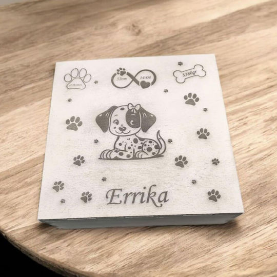 Strawberry 3D Erinnerungsbox aus Holz