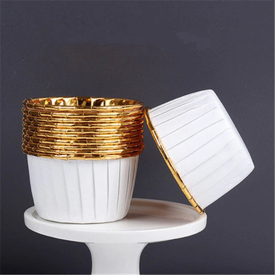 Cake Land Καραμελόχαρτα για Cupcakes Χάρτινα 5x4cm 50τμχ