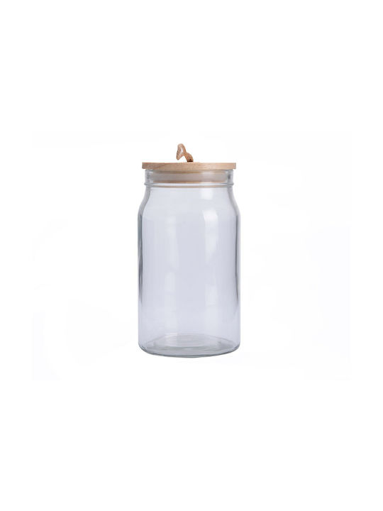 Sidirela Poli rotund Vaza Uz General cu capac ermetic Sticlă Transparent 775ml