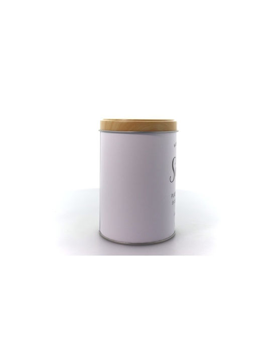 TnS General Use Vase with Lid Metallic Black 9x9x9cm