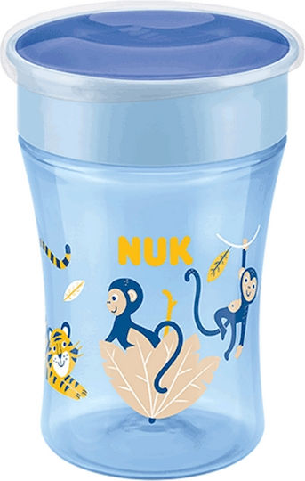 Nuk Baby Cup Evolution Magic Cup made of Plastic Purple Kitten 230ml for 8m+m+